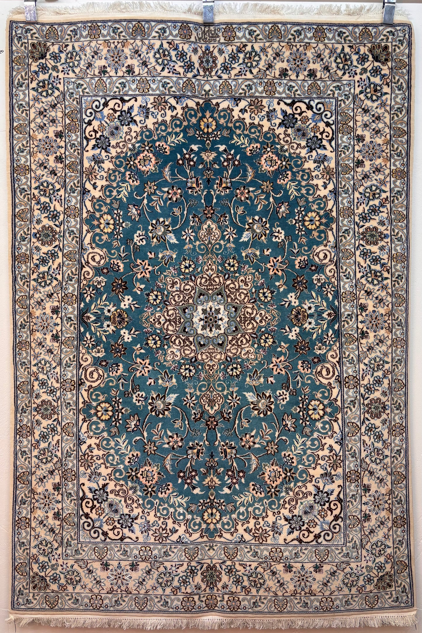 Persian Carpet Nain 6la (Habeibian)